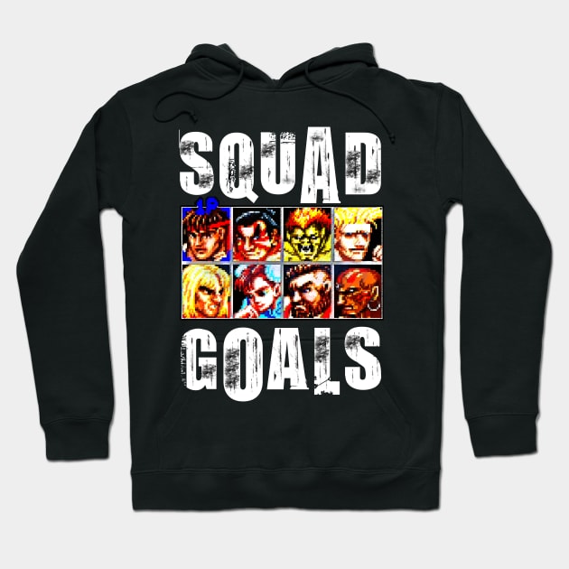 Squad Fighter Goals Hoodie by creativeartista